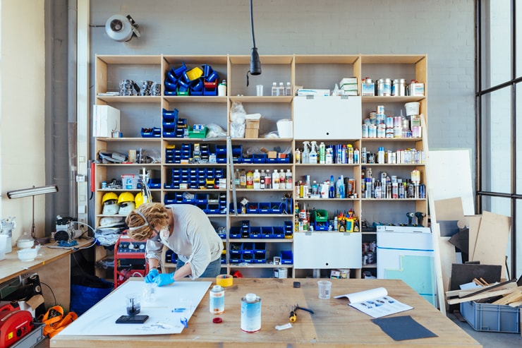 スタジオ・ローズガールデの「ドリームファクトリー」はさまざまな設備を備え、多分野の才能が集結して難しい問題へのソリューションを日々探求している ©Studio Roosegaarde