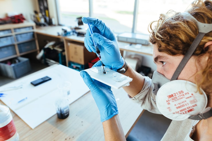 スタジオ・ローズガールデの「ドリームファクトリー」はさまざまな設備を備え、多分野の才能が集結して難しい問題へのソリューションを日々探求している ©Studio Roosegaarde