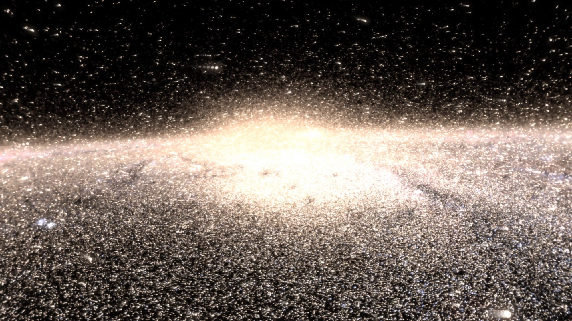 ©馬場淳一（シミュレーション）, 中山弘敬（可視化）, 国立天文台4次元デジタル宇宙プロジェクト