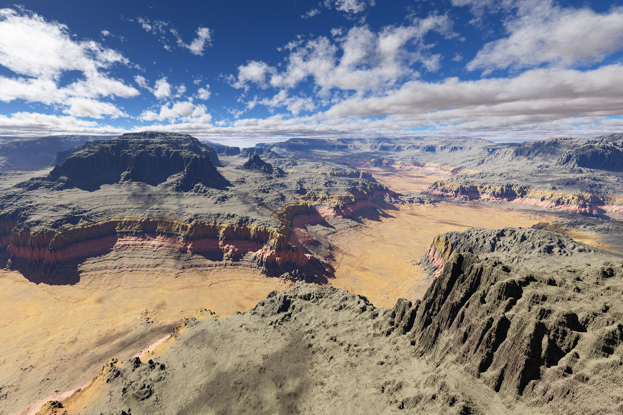 イスラエル南部にあるネゲブ砂漠。古代ローマ時代の遺跡などが点在し、古くから都市が栄えた地域 ©imageBROKER / Martin Dr. Baumgartner /amanaimage