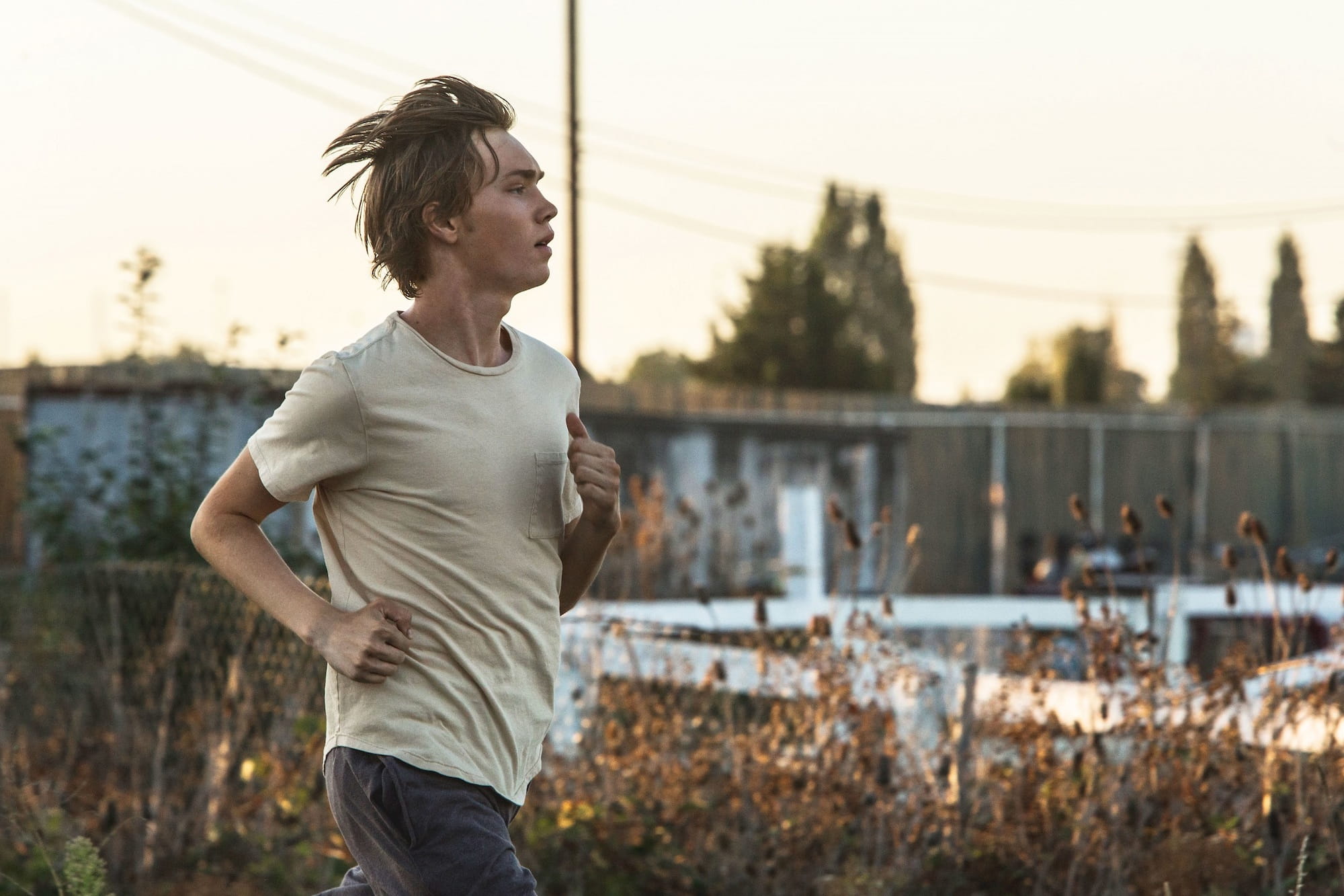 「荒野にて」 2017年製作／122分／G／英国 原題：Lean on Pete 配給：ギャガ 監督：アンドリュー・ヘイ 原作：ウィリー・ブローティン『荒野にて』（早川書房） 配信サービス：詳細は下記サイトへ https://gaga.ne.jp/kouya/ ©The Bureau Film Company Limited, Channel Four Television Corporation and The British Film Institute 2017