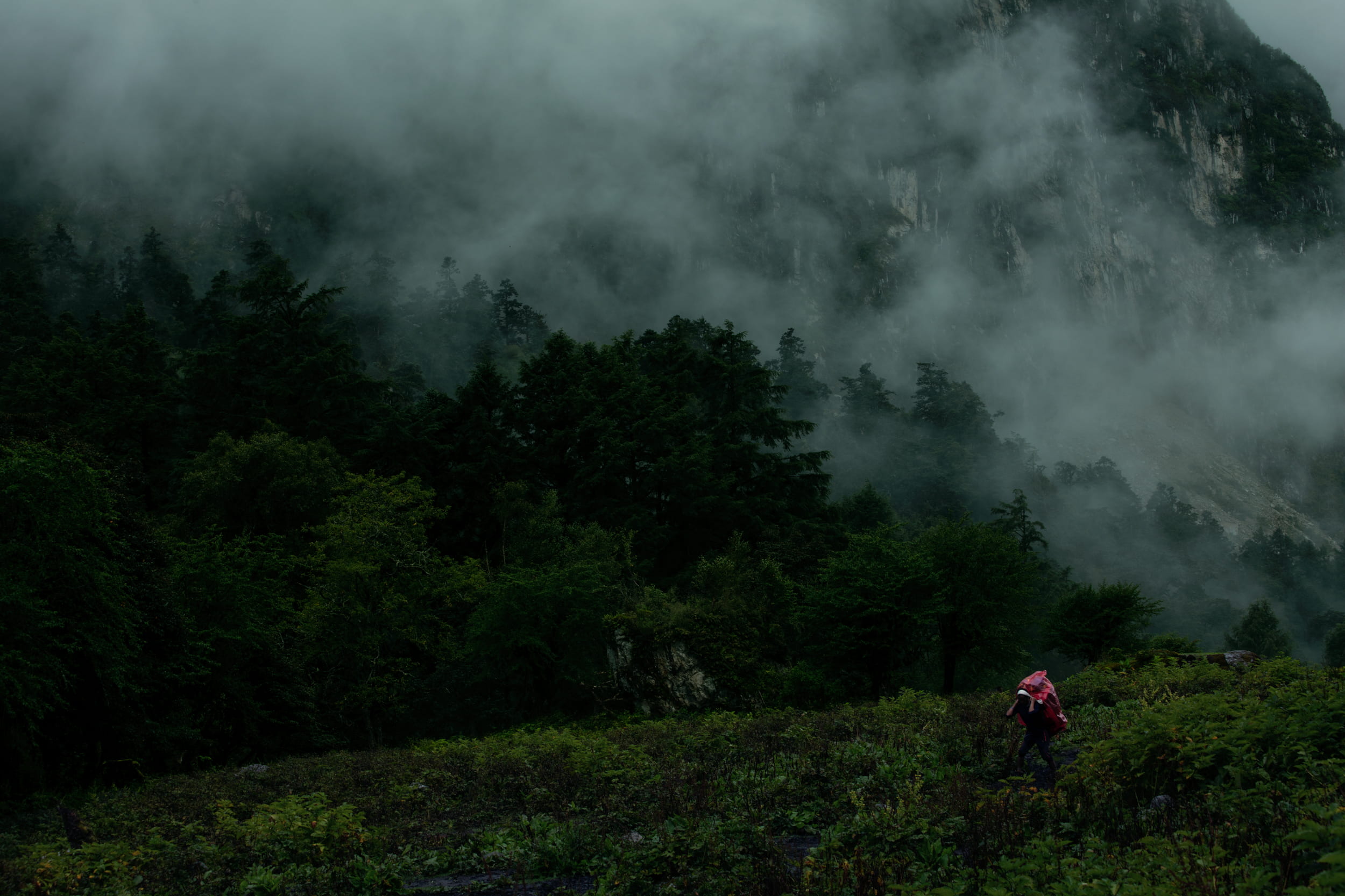 9月前半まで続く、ネパールの雨季