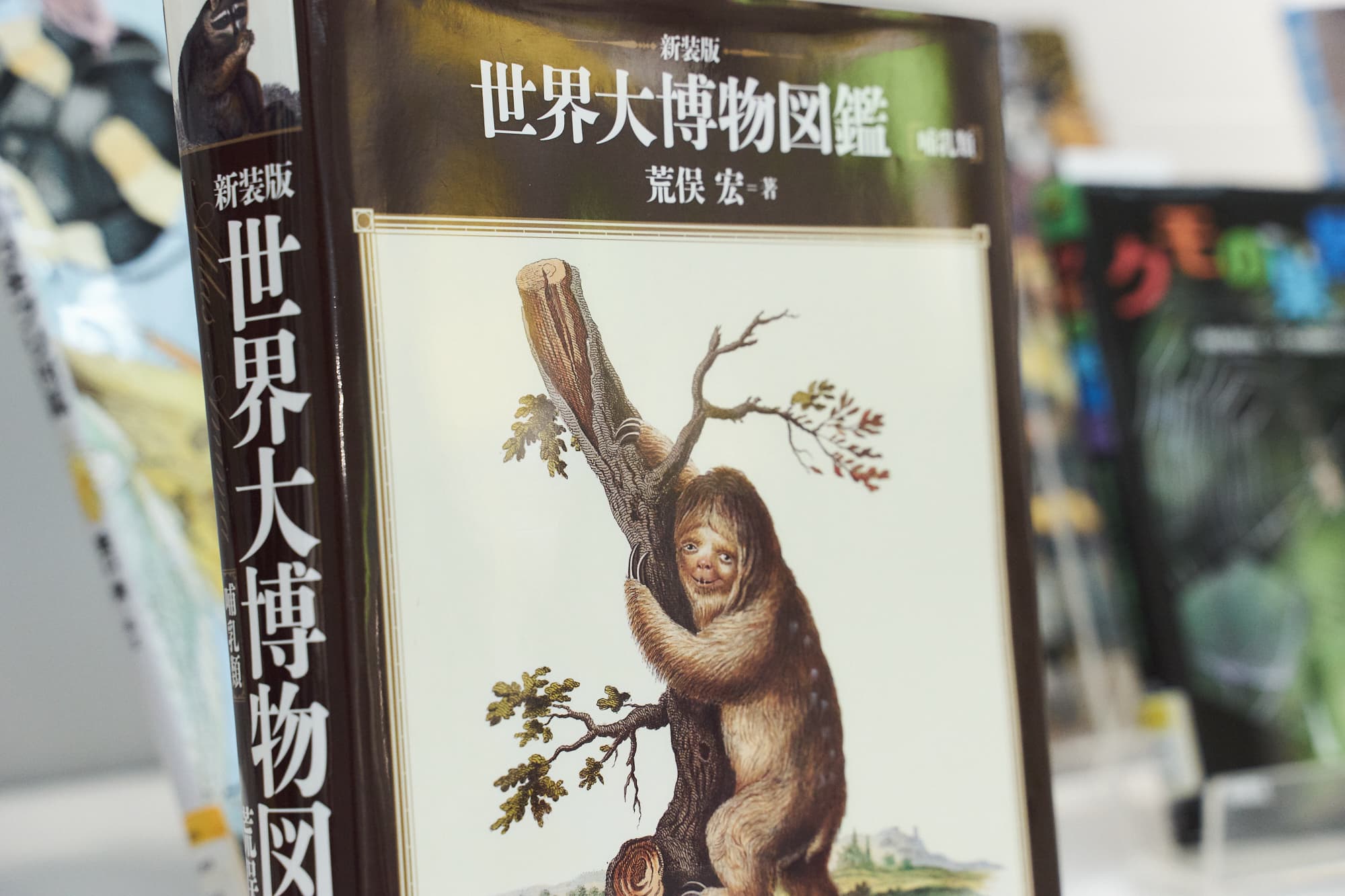 『新装版 世界大博物図鑑5　哺乳類』荒俣 宏　著（平凡社） 博物画の傑作を満載し、地球上のあらゆる哺乳類を語り尽くした大著。学術的な図鑑とは異なり、神話や物語上の動物も含まれるのが荒俣氏ならでは