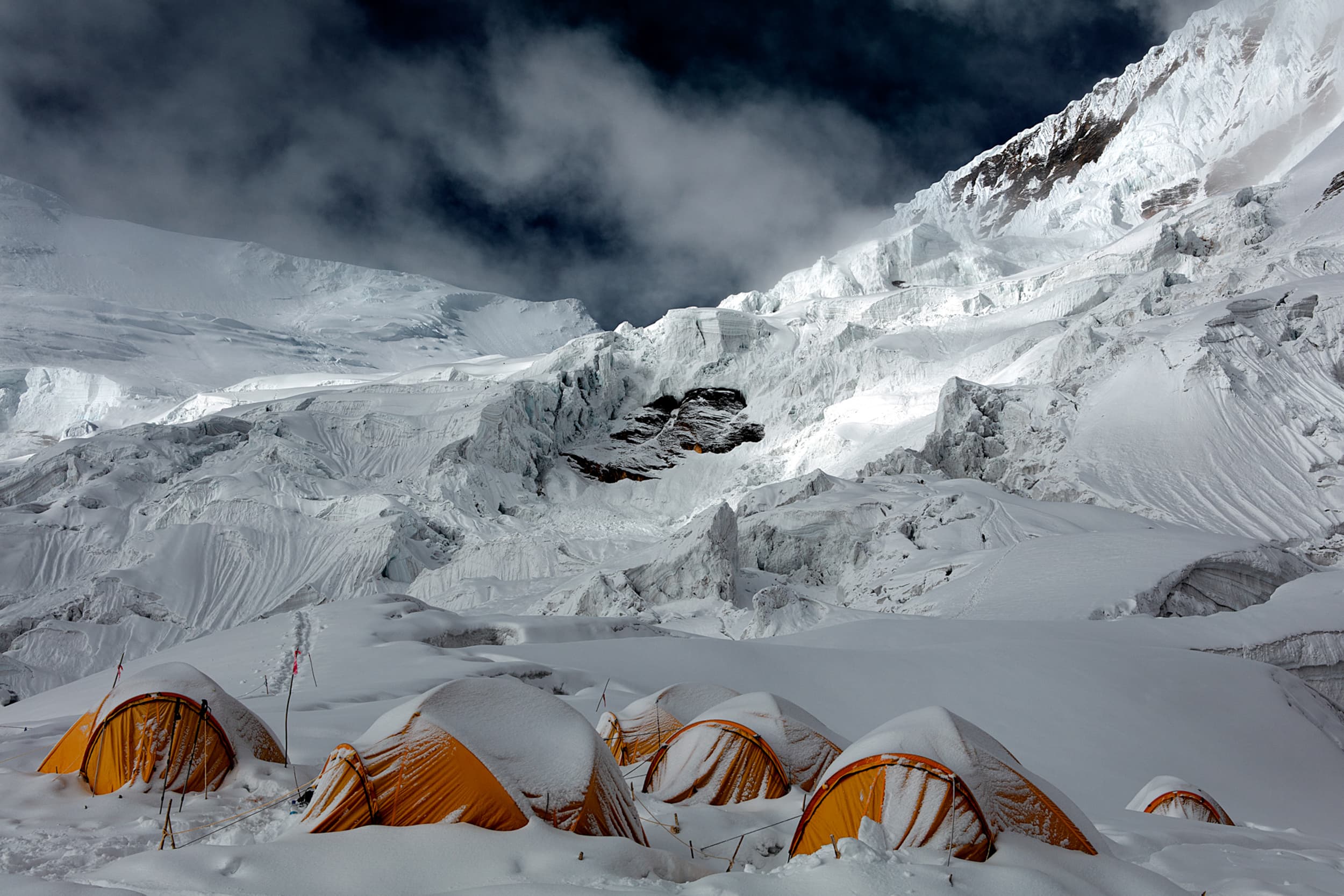 マナスル、キャンプ1（標高5,600m）