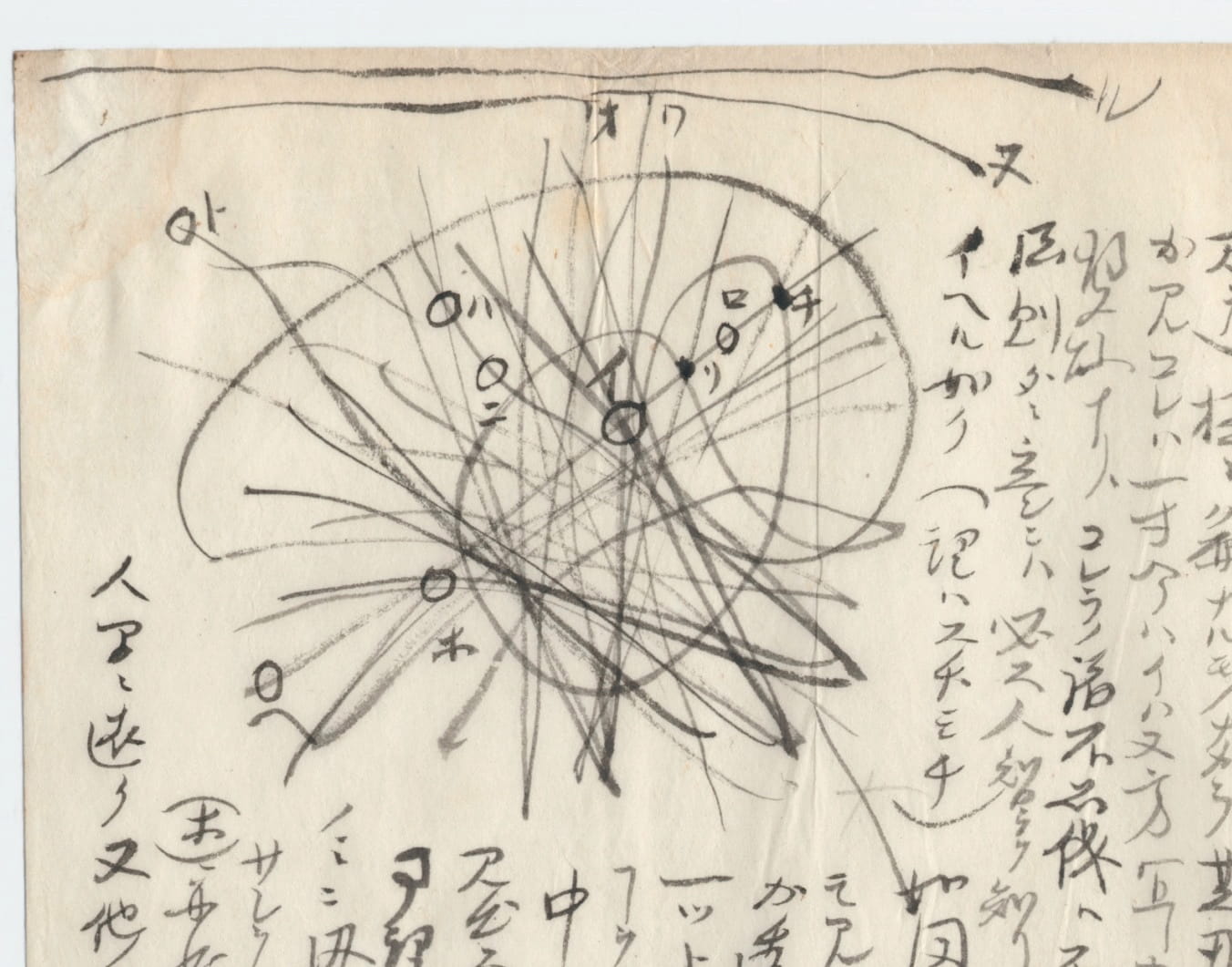 「南方曼陀羅（みなかたまんだら）」 所蔵：南方熊楠顕彰館（田辺市）