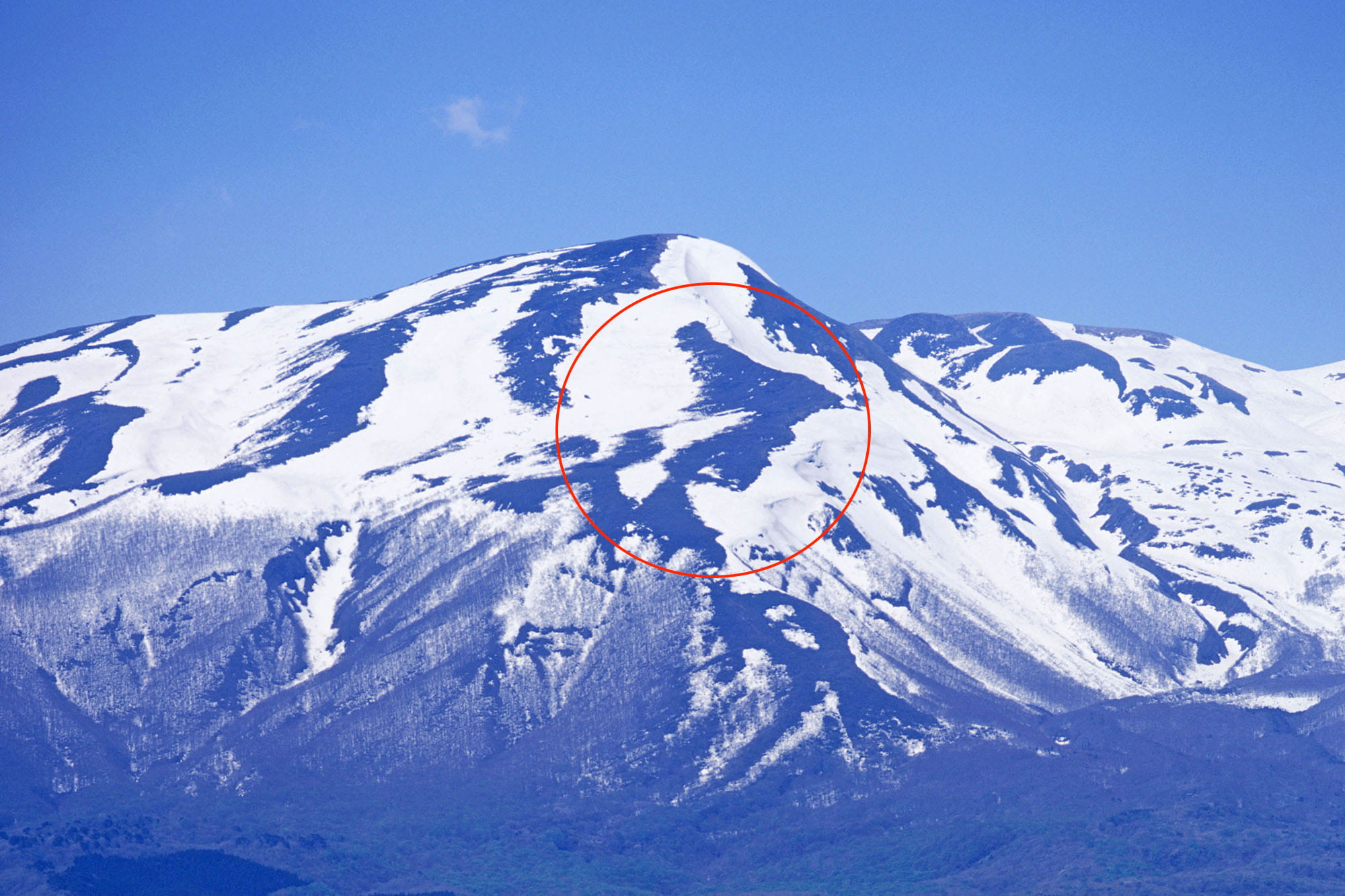 春を告げる風景「雪形」 | アマナとひらく「自然・科学」の