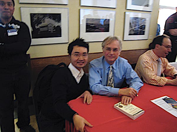 リチャード・ドーキンス博士との対面（2008年）