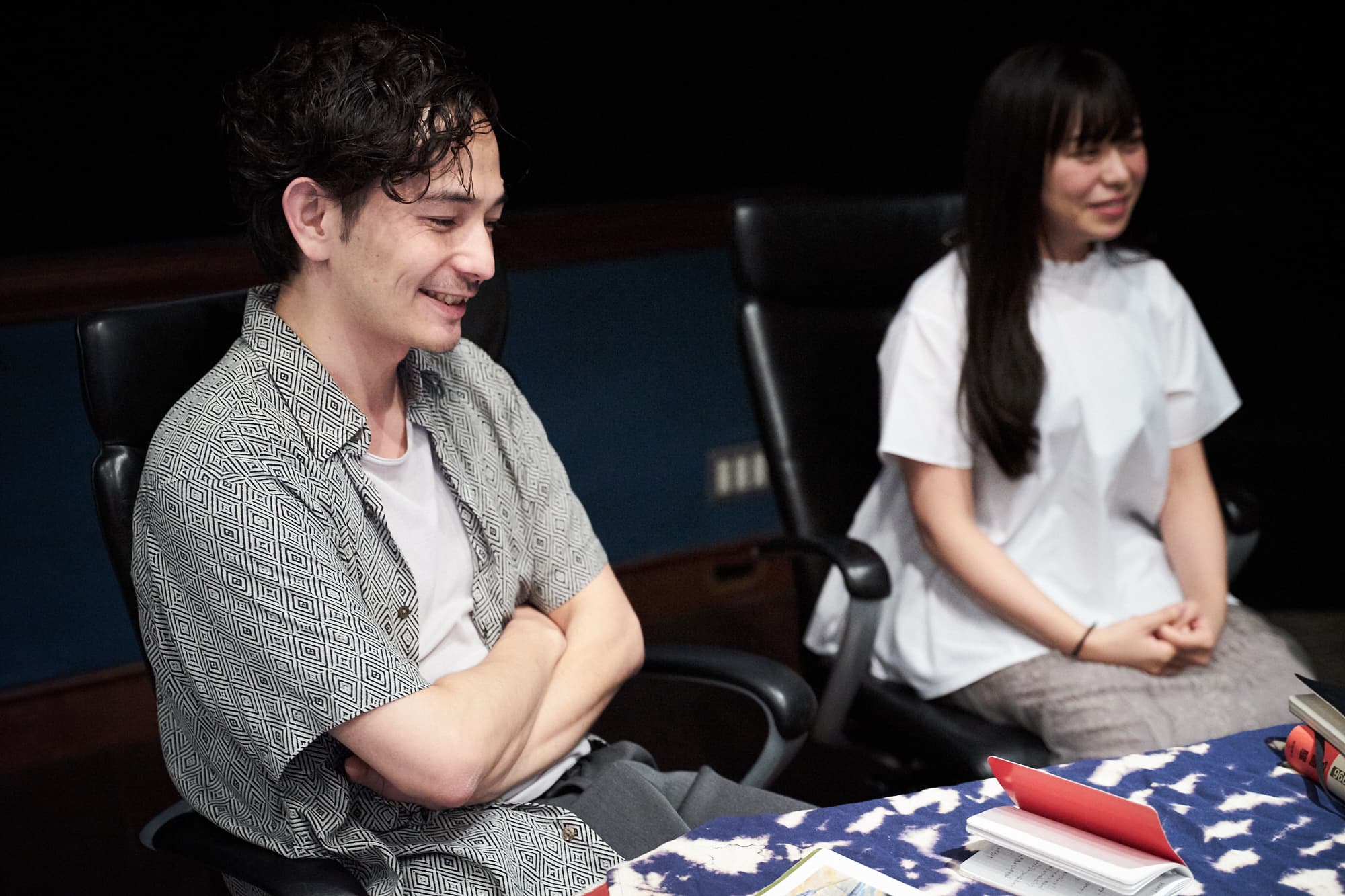 左からボヴェ啓吾さん、宮川麻衣子さん